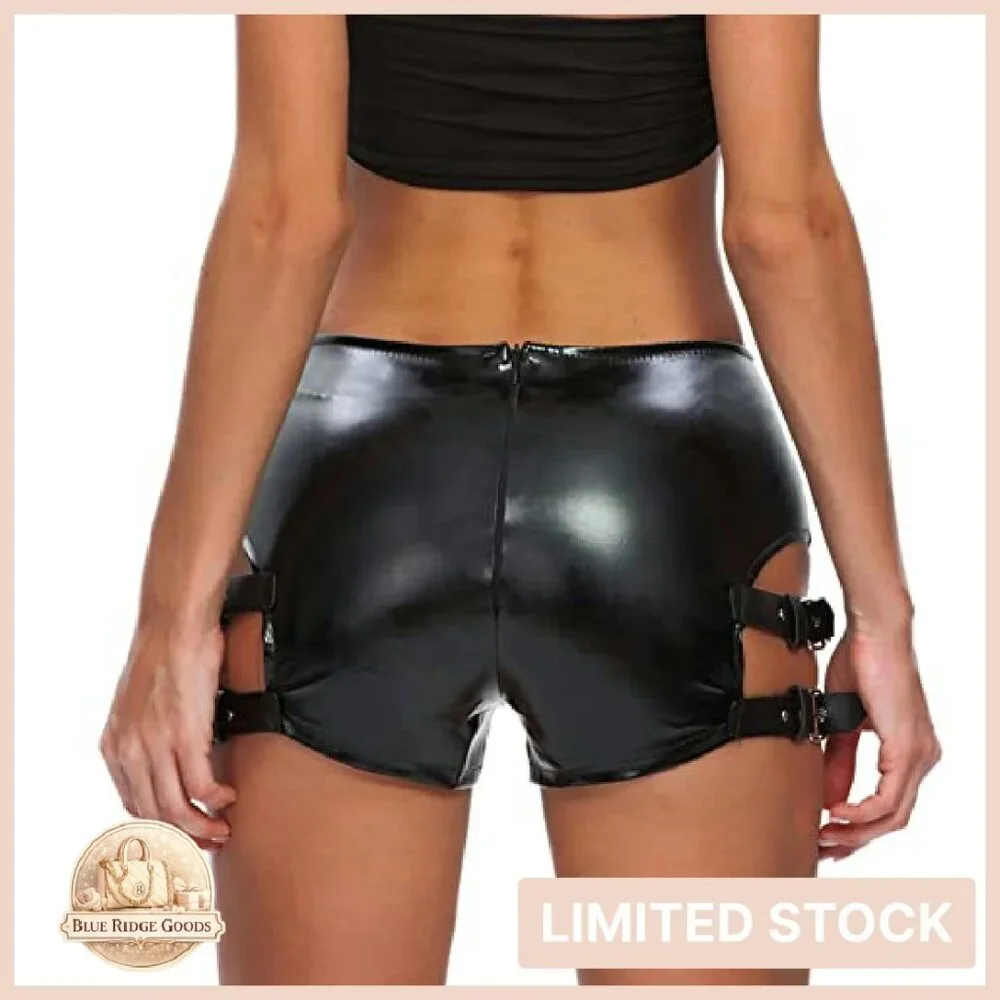 Asymmetrical Mini Skirt High Waist Bodycon Gothic Dance Y2K Chic